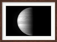 Framed Close-up view of the Planet Jupiter