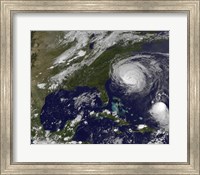 Framed Hurricane Earl