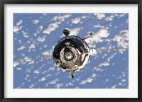 Framed Soyuz TMA-01M Spacecraft