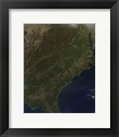 Framed Fall Colors in the Southeastern United States