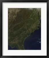 Framed Fall Colors in the Southeastern United States