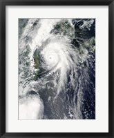Framed Typhoon Kompasu