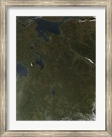 Framed Fall Colors in Northwestern Russia