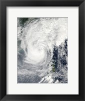 Framed Typhoon Megi