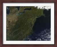 Framed Fall Colors in the Northeastern United States
