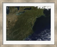 Framed Fall Colors in the Northeastern United States