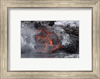 Framed Lava Flows from the Yemeni Island of Jazirat at-Tair after the Island Erupted