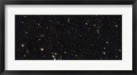 Framed Panoramic view of over 7,500 Galaxies Stretching back Through Most of the Universe's History