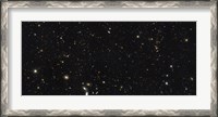 Framed Panoramic view of over 7,500 Galaxies Stretching back Through Most of the Universe's History