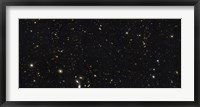 Framed Panoramic view of over 7,500 Galaxies Stretching back Through Most of the Universe's History
