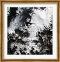 Framed Chaiten Volcano in Chile