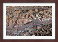 Framed Three-Dimensional view of the Landscape of Lhasa, Tibet