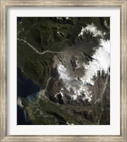 Framed Chaiten Volcano