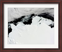 Framed Queen Mary Coast of Antarctica