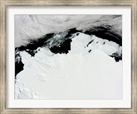 Framed Queen Mary Coast of Antarctica