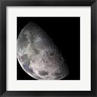 Framed Color Mosaic of the Earth's Moon