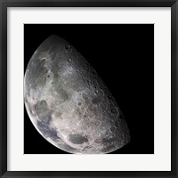 Framed Color Mosaic of the Earth's Moon