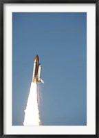 Framed Space Shuttle Atlantis Taking Off