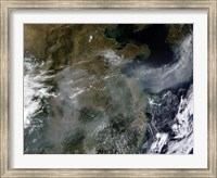 Framed Haze across the North China Plain