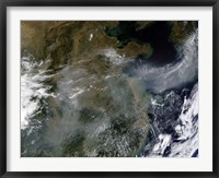 Framed Haze across the North China Plain