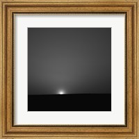Framed Sunrise on Mars