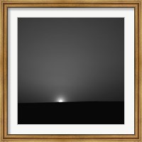 Framed Sunrise on Mars