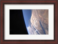 Framed High Oblique Scene looking toward the Sinai Peninsula and the Mediterranean Sea