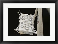 Framed Japanese Experiment Module Exposed Facility in the Grasp of the Shuttle's Remote Manipulator System Arm