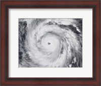 Framed Hurricane Jangmi