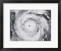 Framed Hurricane Jangmi