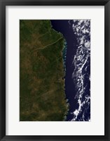 Framed Mozambique Coast