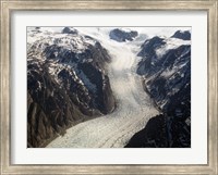 Framed Sondrestrom Glacier in Greenland