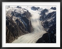 Framed Sondrestrom Glacier in Greenland