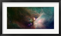 Framed Rho Ophiuchi Nebula