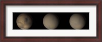 Framed 2001 Great Dust Storms on Mars