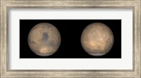 Framed Global Views of Mars in late Northern Summer