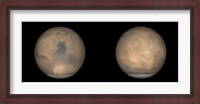 Framed Global Views of Mars in late Northern Summer