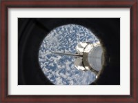 Framed Space Shuttle Endeavour's Cargo Bay