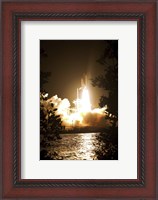 Framed Space Shuttle Endeavour Liftoff
