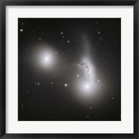 Framed Cluster of Interacting Galaxies