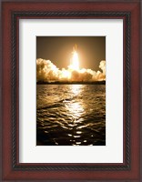 Framed Lift-Off of Space Shuttle Discovery