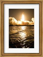 Framed Lift-Off of Space Shuttle Discovery