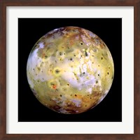 Framed Jupiter's Moon Lo II