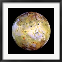 Framed Jupiter's Moon Lo II