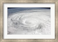 Framed Hurricane Ike