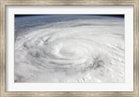 Framed Hurricane Ike