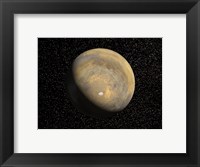 Framed Global view of Mars