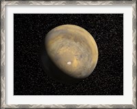 Framed Global view of Mars