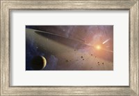 Framed Planetary System Epsilon Eridani