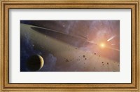 Framed Planetary System Epsilon Eridani